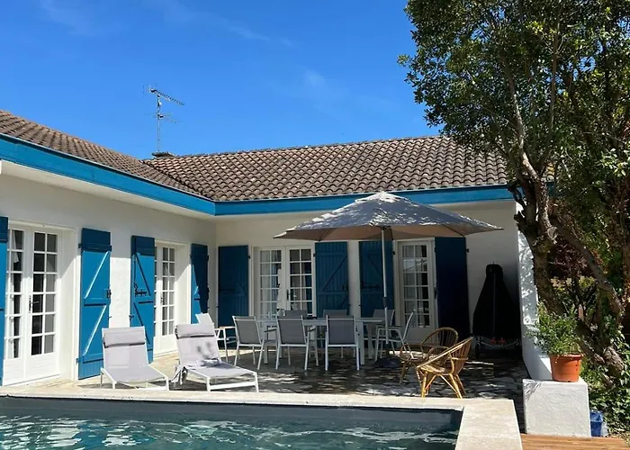 *villa Catalpas* Landaise, Renovee Avec Piscine בית נופש Léon